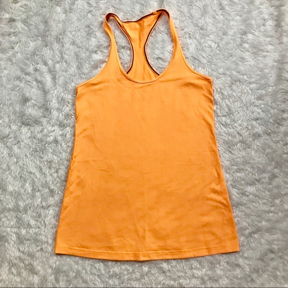 lululemon athletica Tops - lululemon Tangerine Racerback Tank Top